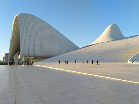 Scenic travel destination in Azerbaijan for visa applicants