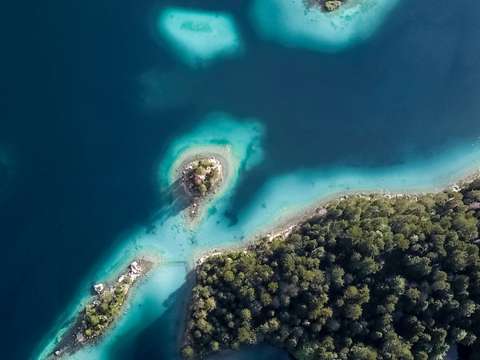 Scenic travel destination in Bahamas for visa applicants