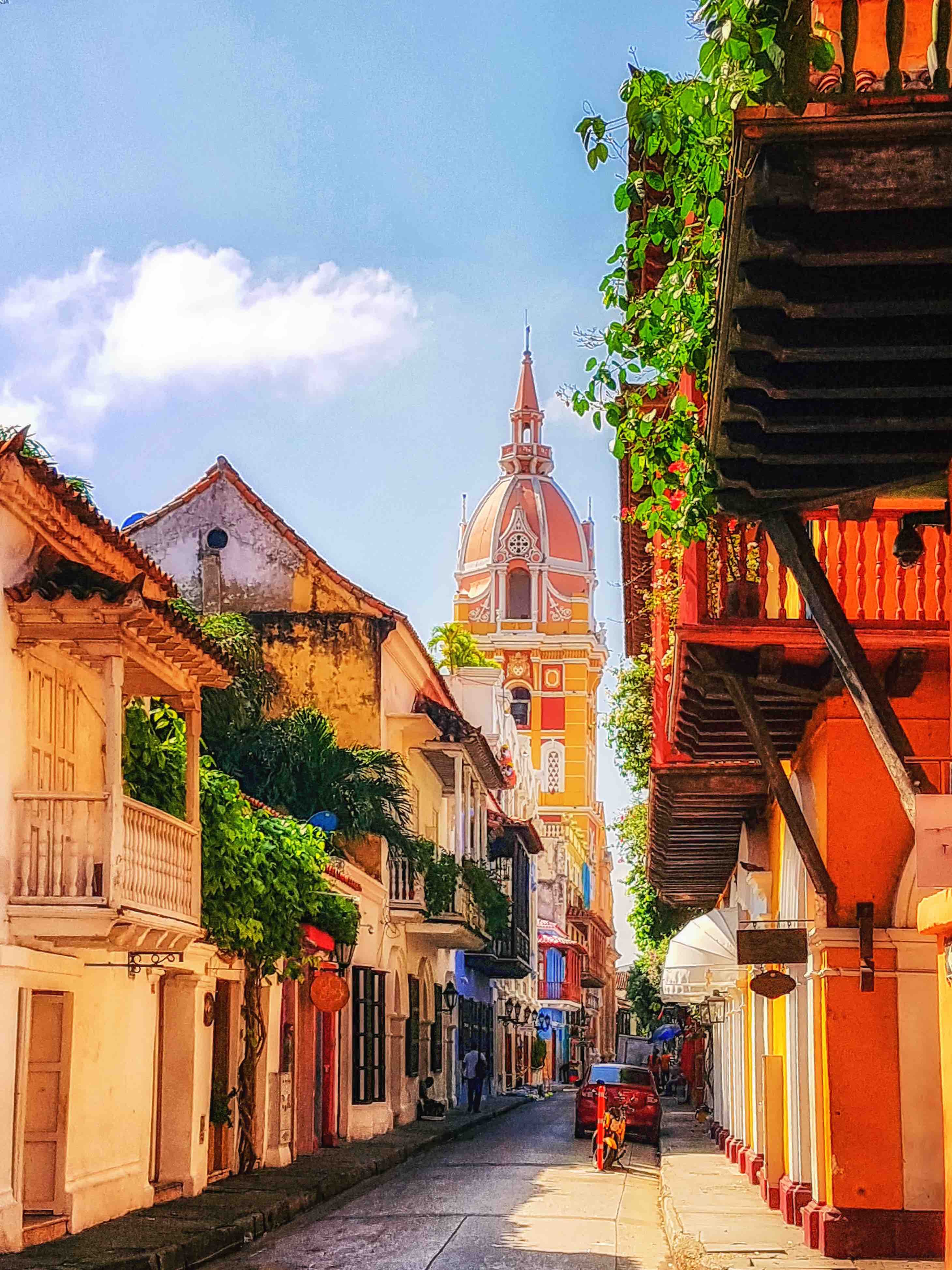 Scenic travel destination in Colombia for visa applicants