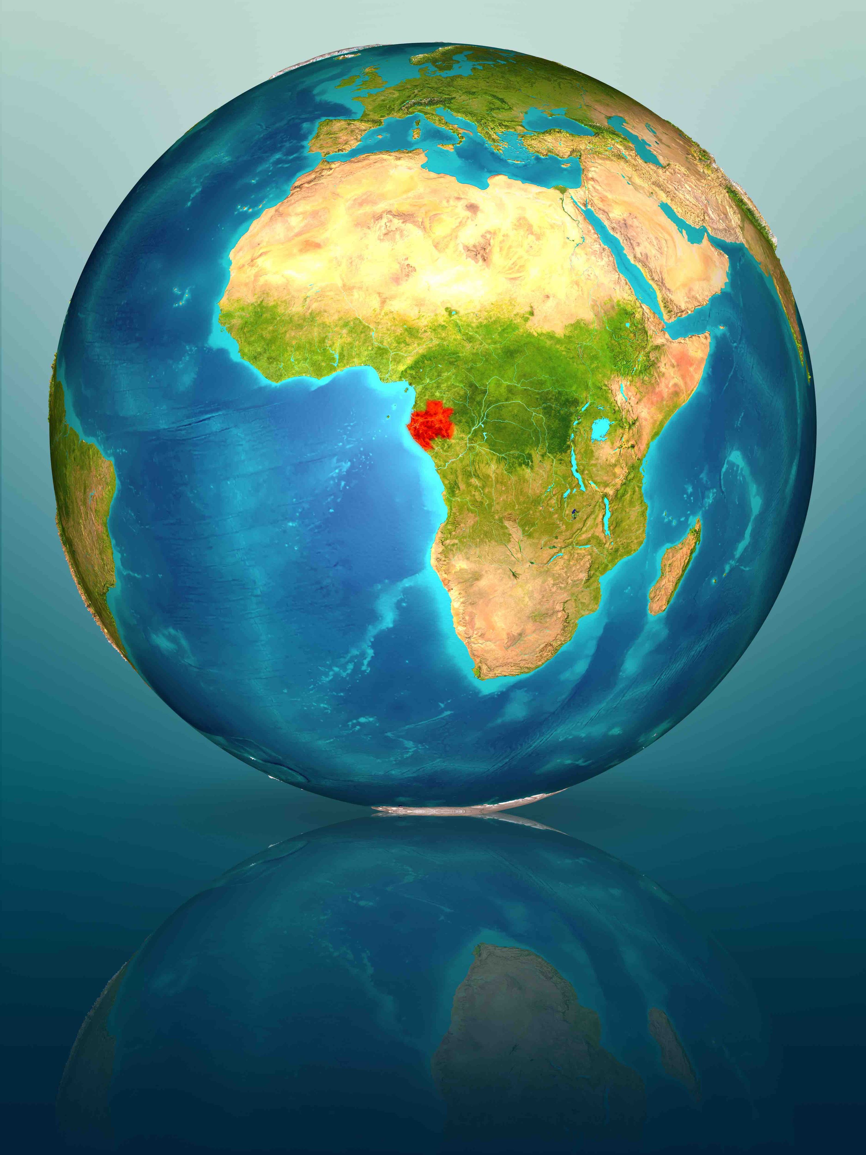 Scenic travel destination in Gabon for visa applicants