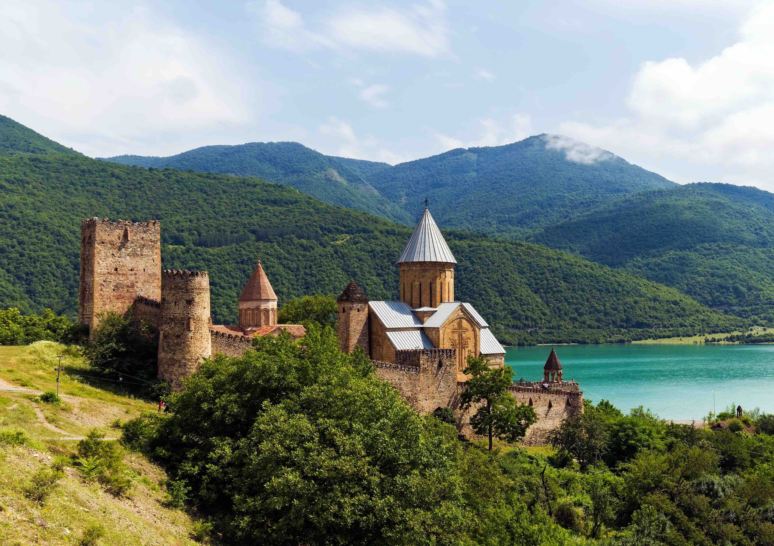 Scenic travel destination in Georgia for visa applicants