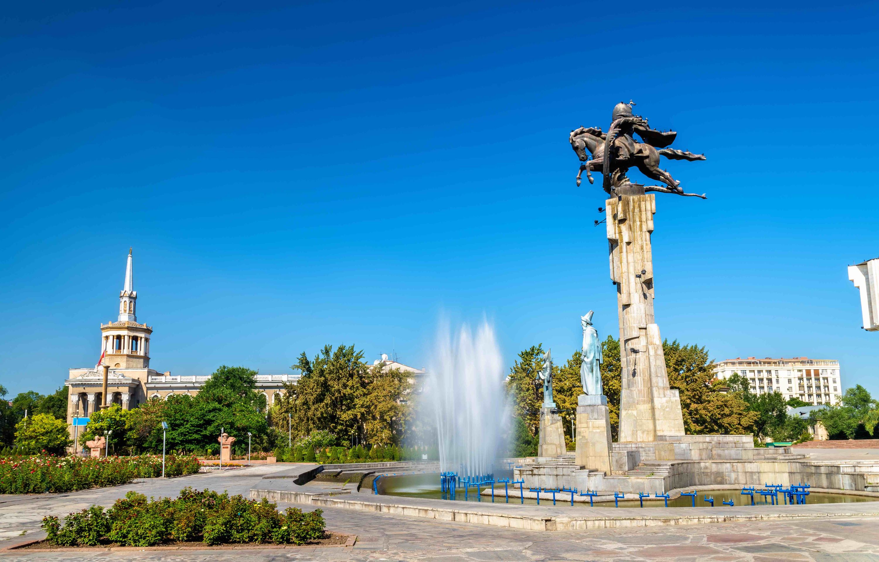 Scenic travel destination in Kyrgyzstan for visa applicants
