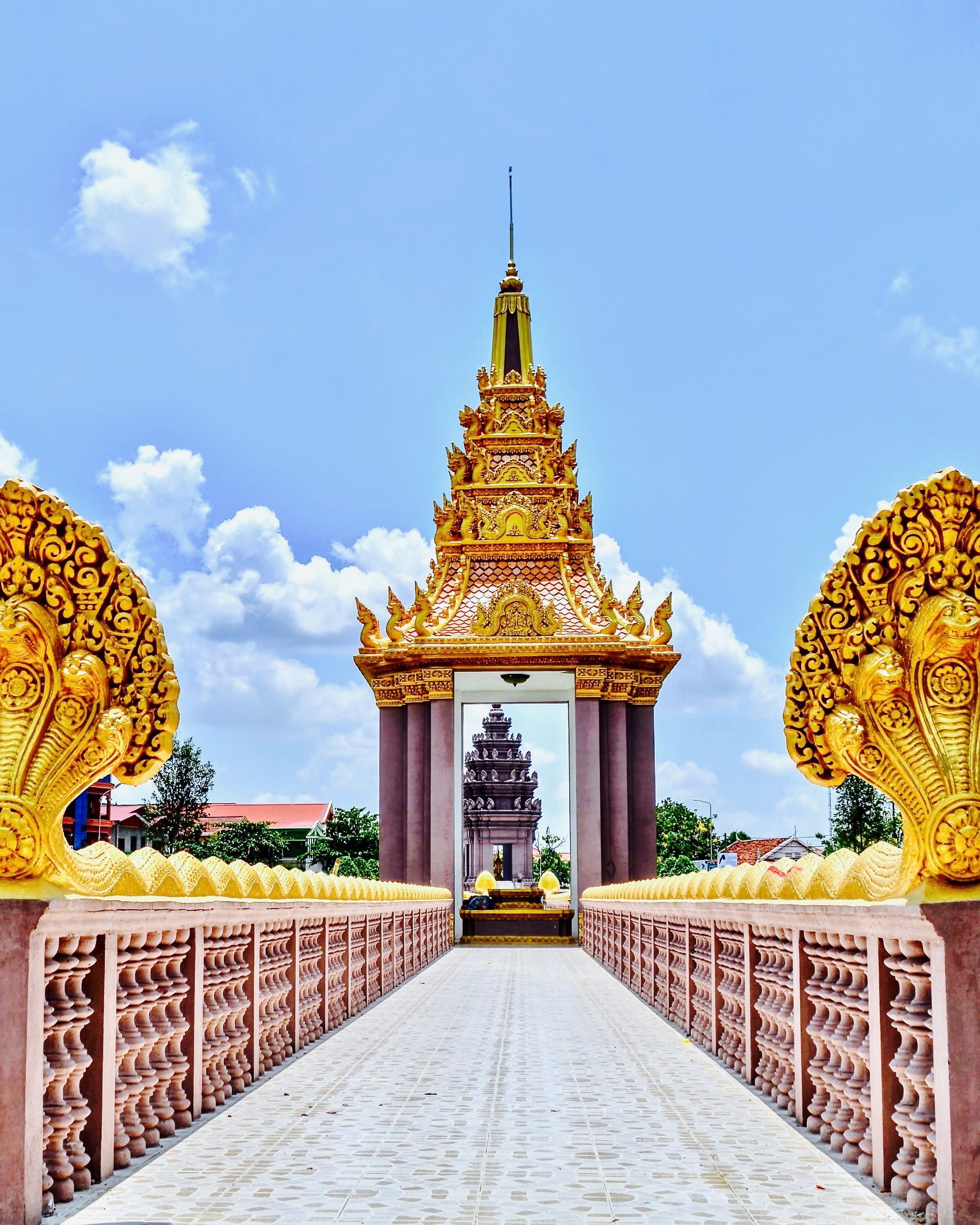 Scenic travel destination in Cambodia for visa applicants