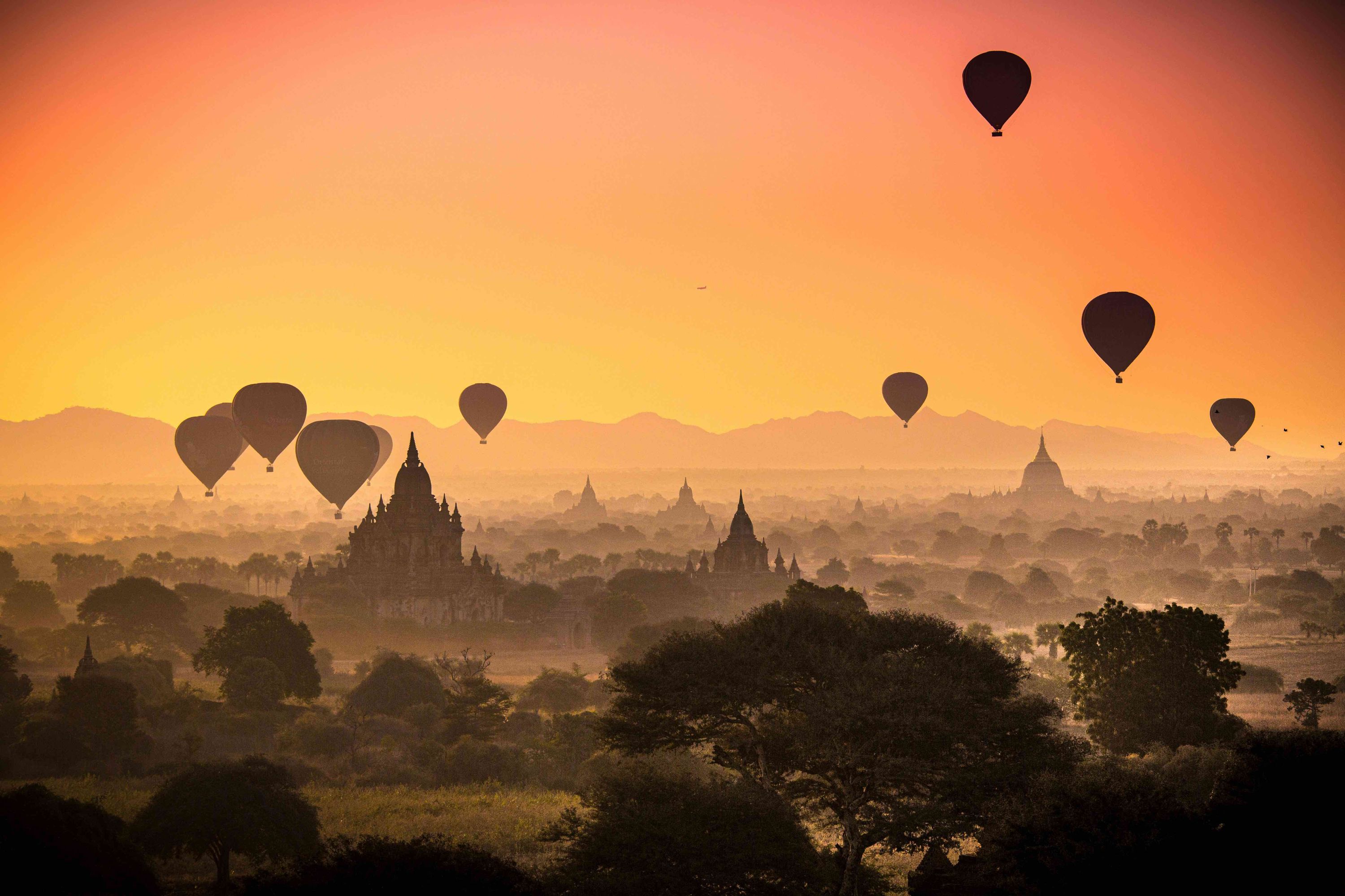 Scenic travel destination in Myanmar for visa applicants