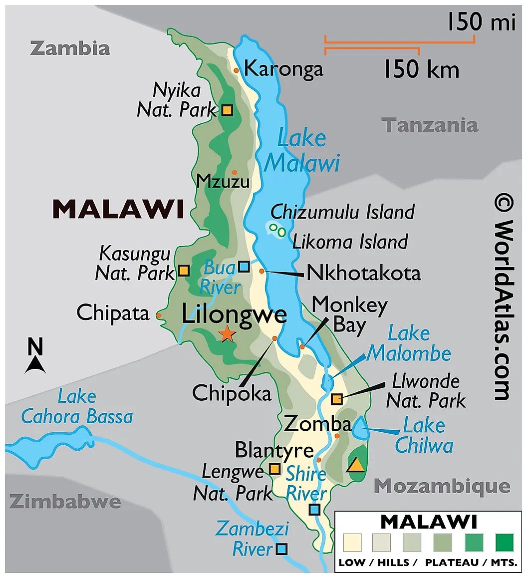 Scenic travel destination in Malawi for visa applicants