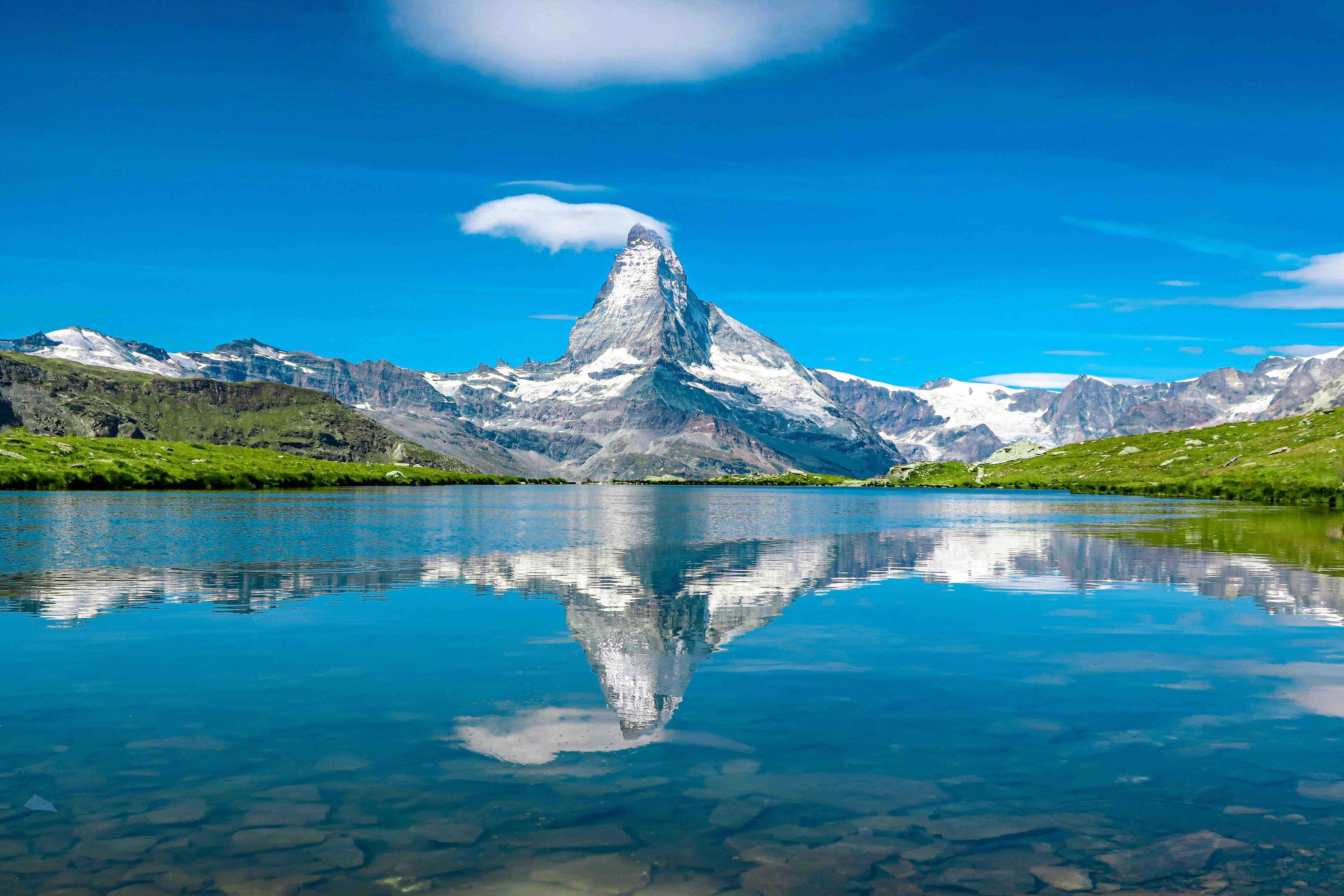 Scenic travel destination in Switzerland for visa applicants