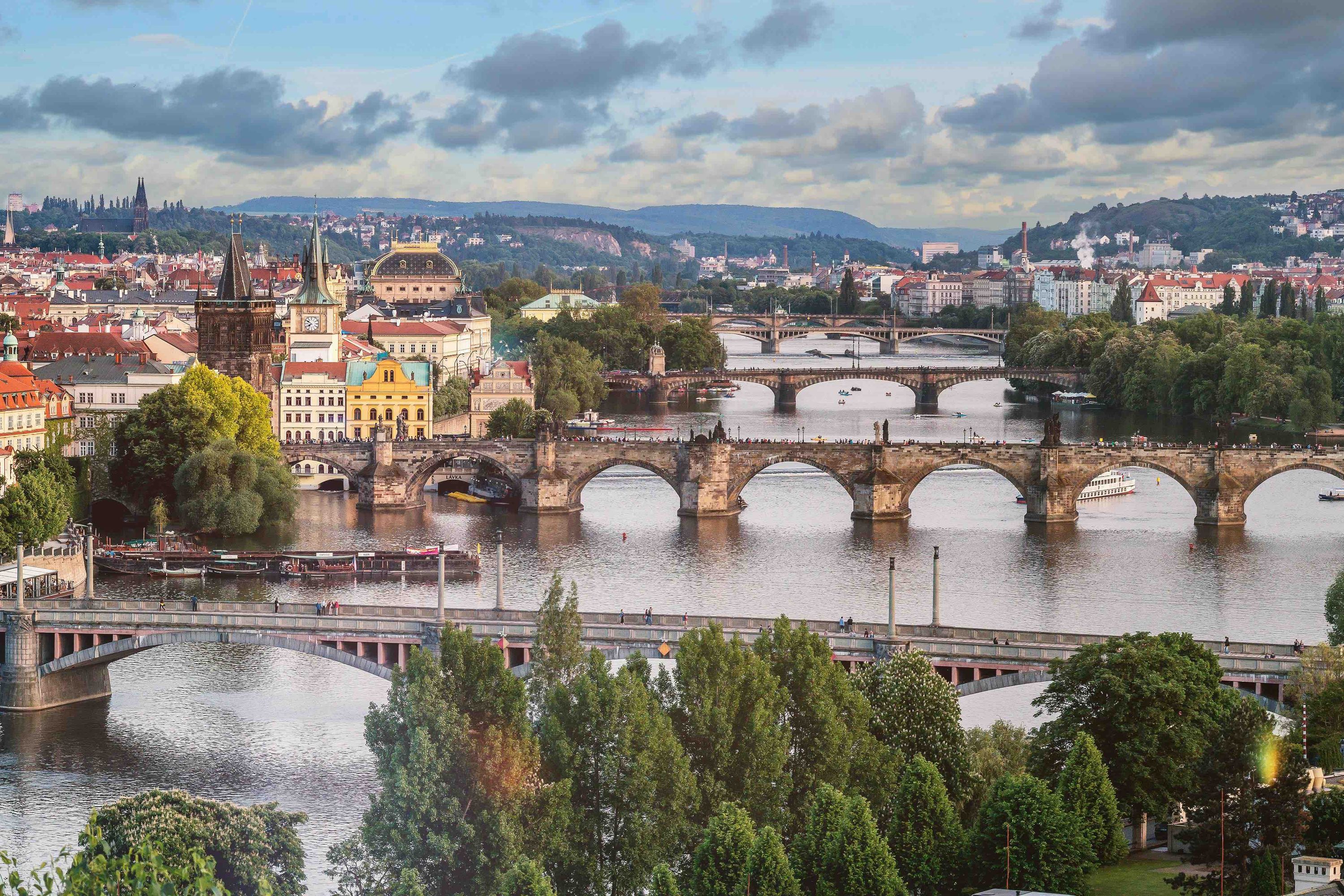 Scenic travel destination in Czech Republic for visa applicants