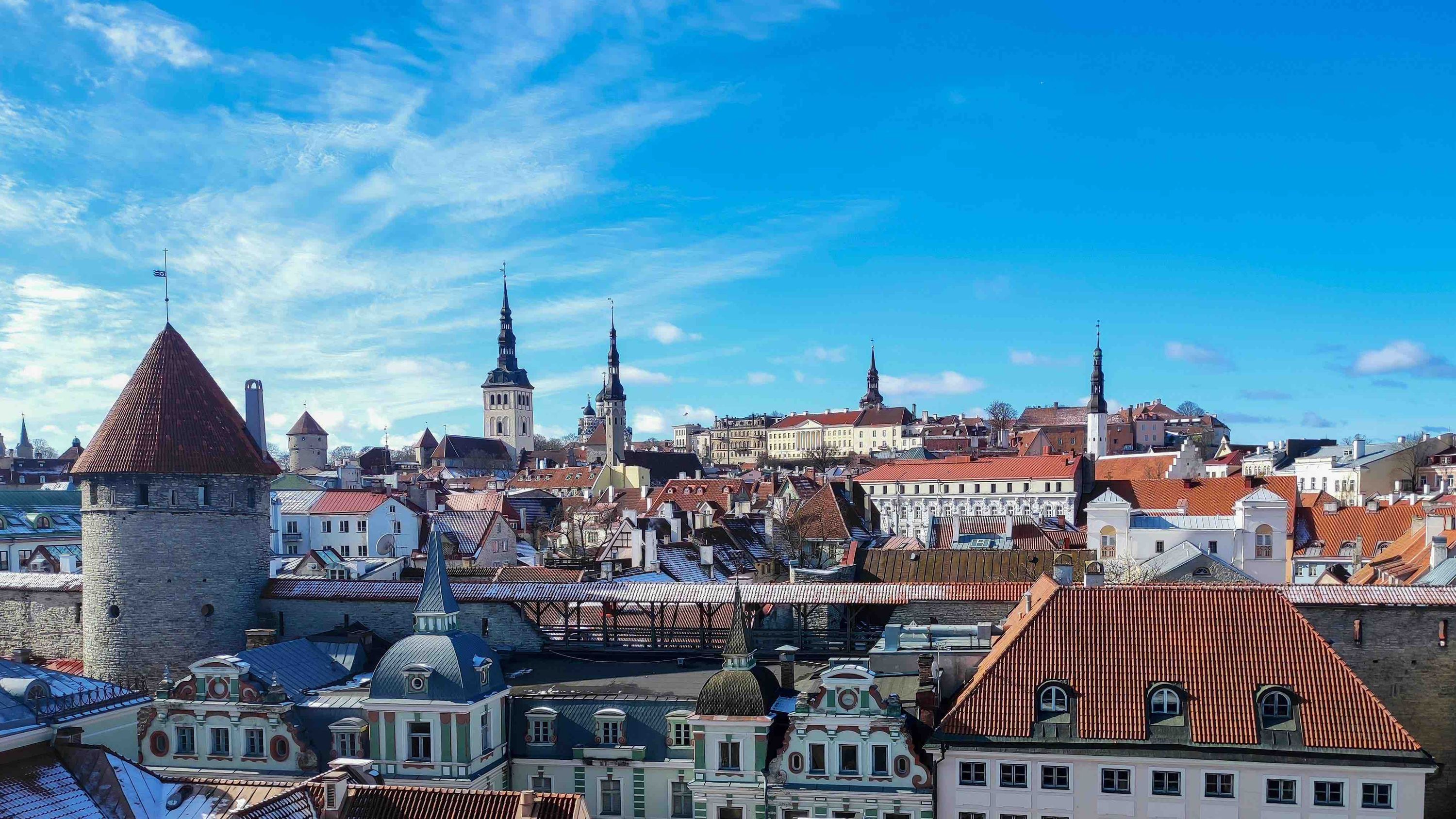 Scenic travel destination in Estonia for visa applicants