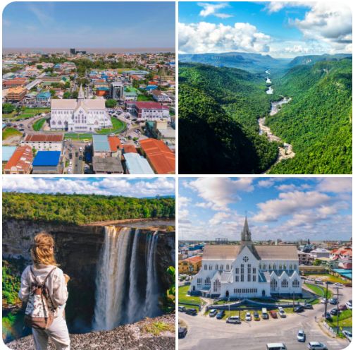 Scenic travel destination in Guyana for visa applicants