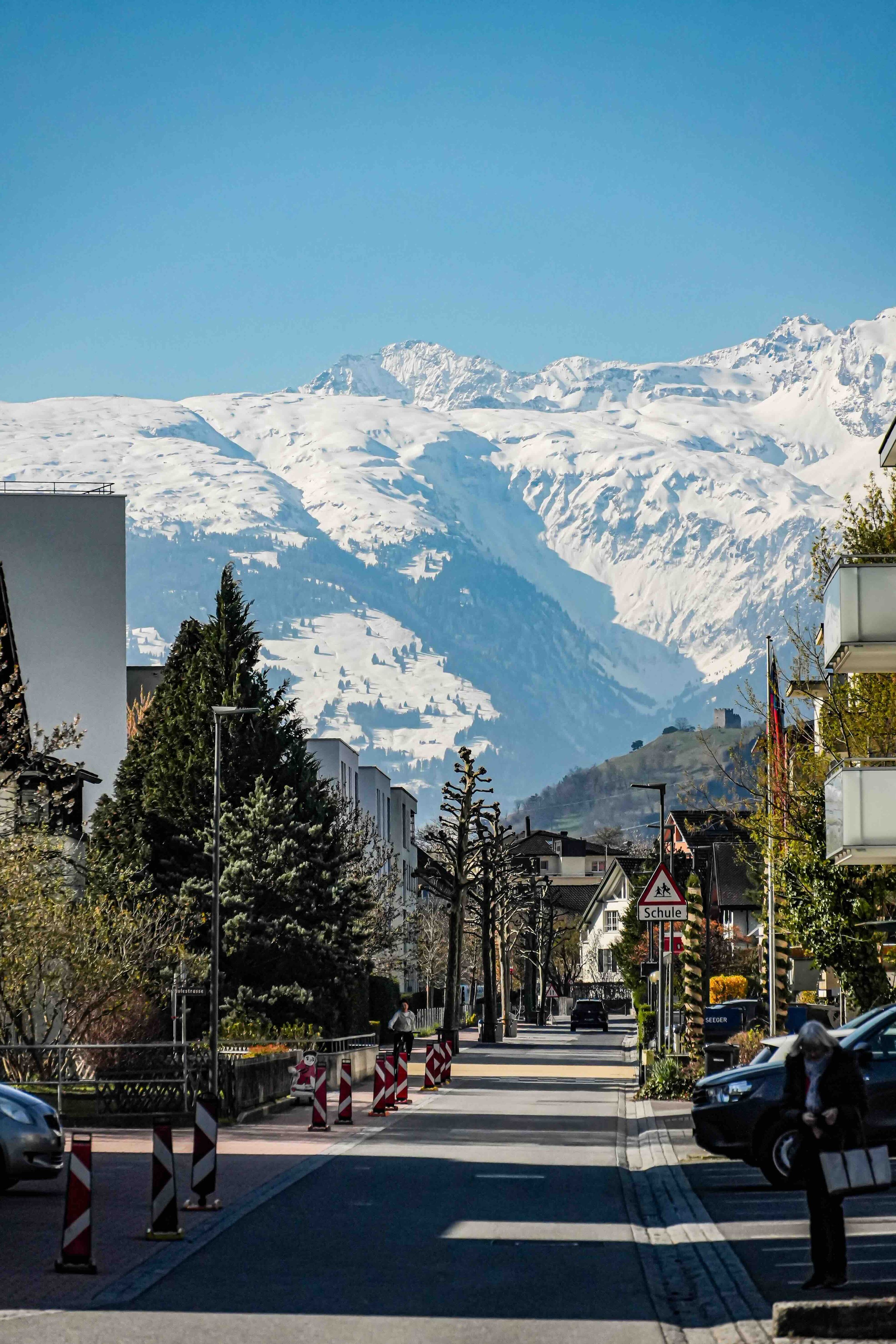 Scenic travel destination in Liechtenstein for visa applicants