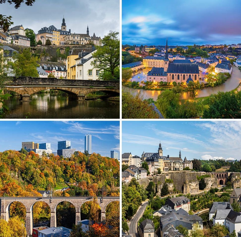 Scenic travel destination in Luxembourg for visa applicants