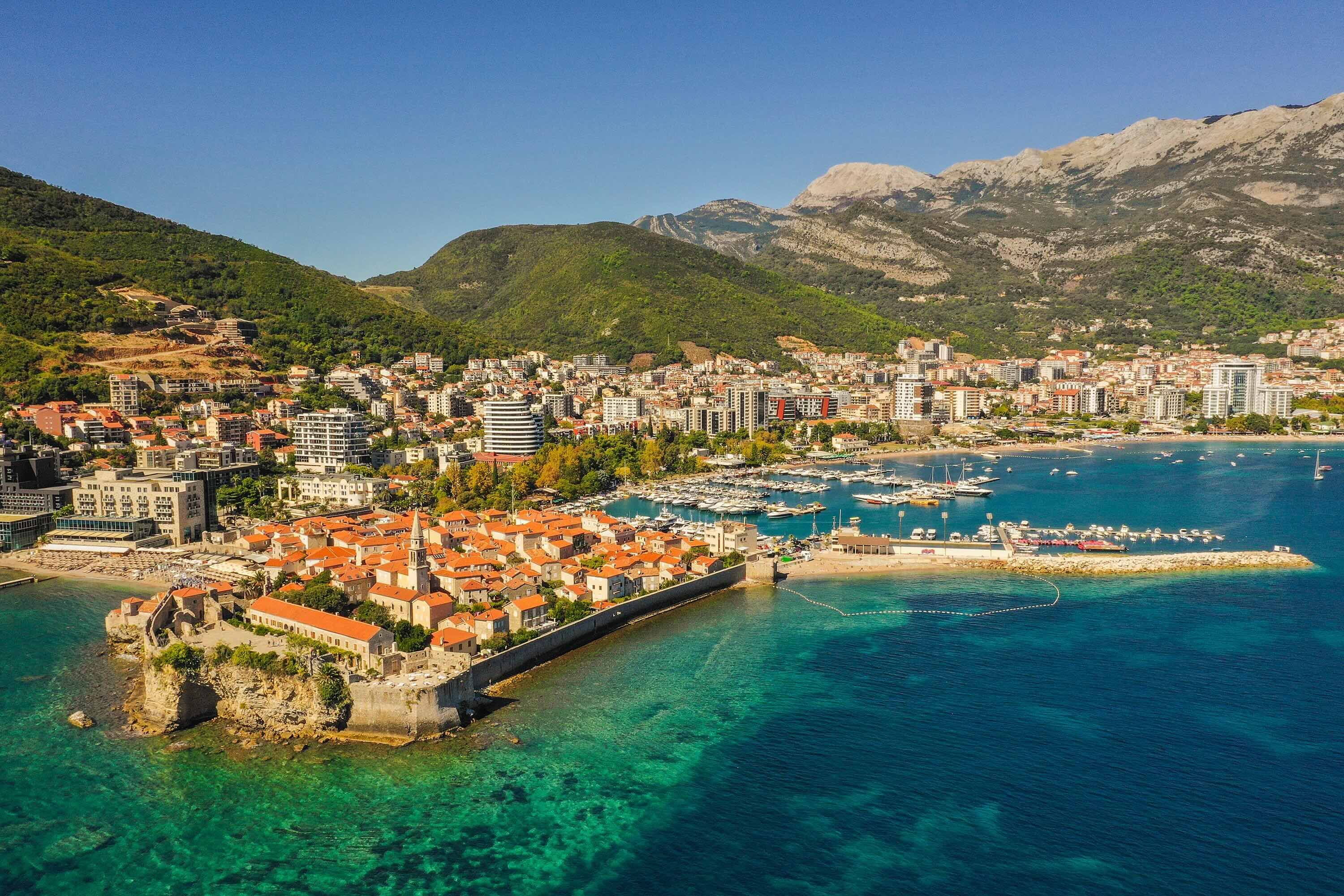 Scenic travel destination in Montenegro for visa applicants