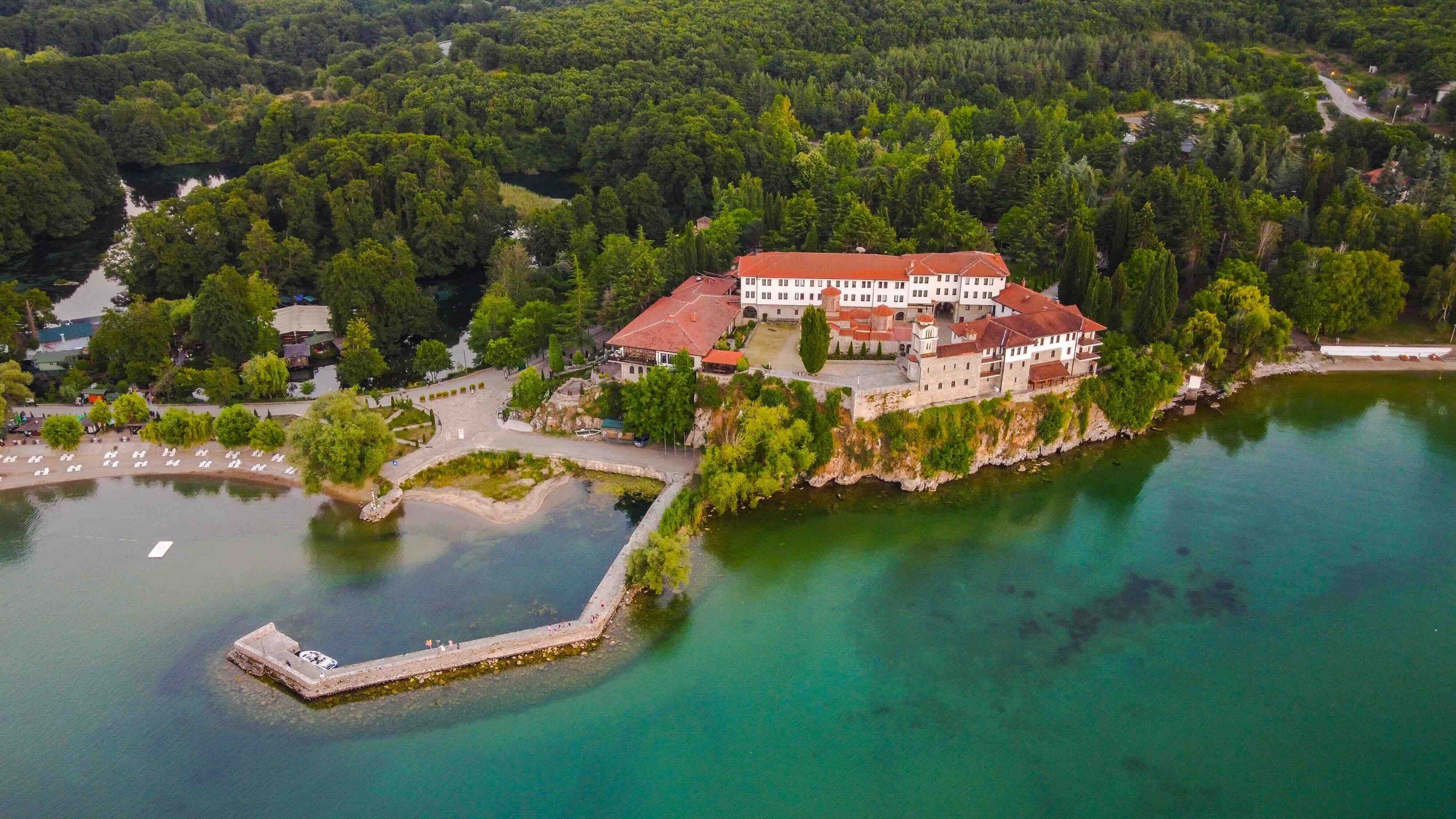 Scenic travel destination in North Macedonia for visa applicants