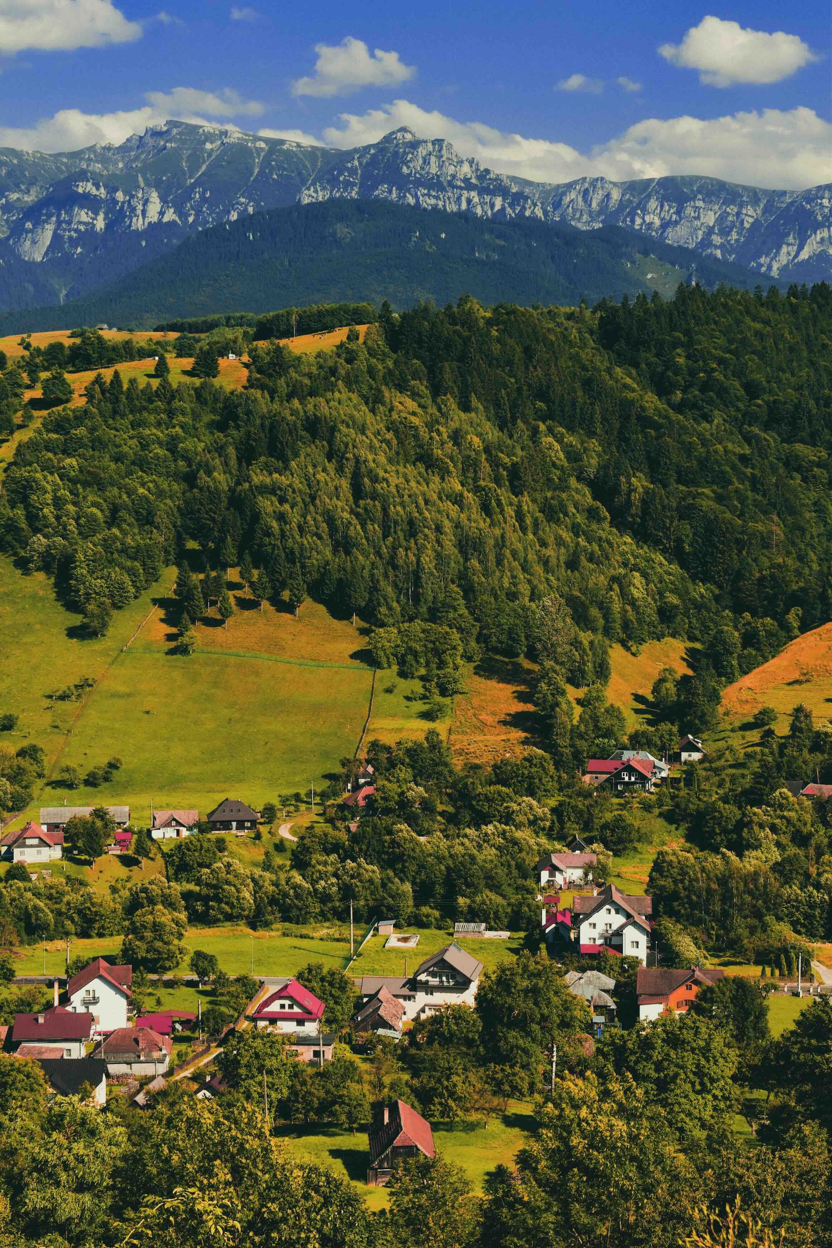 Scenic travel destination in Romania for visa applicants