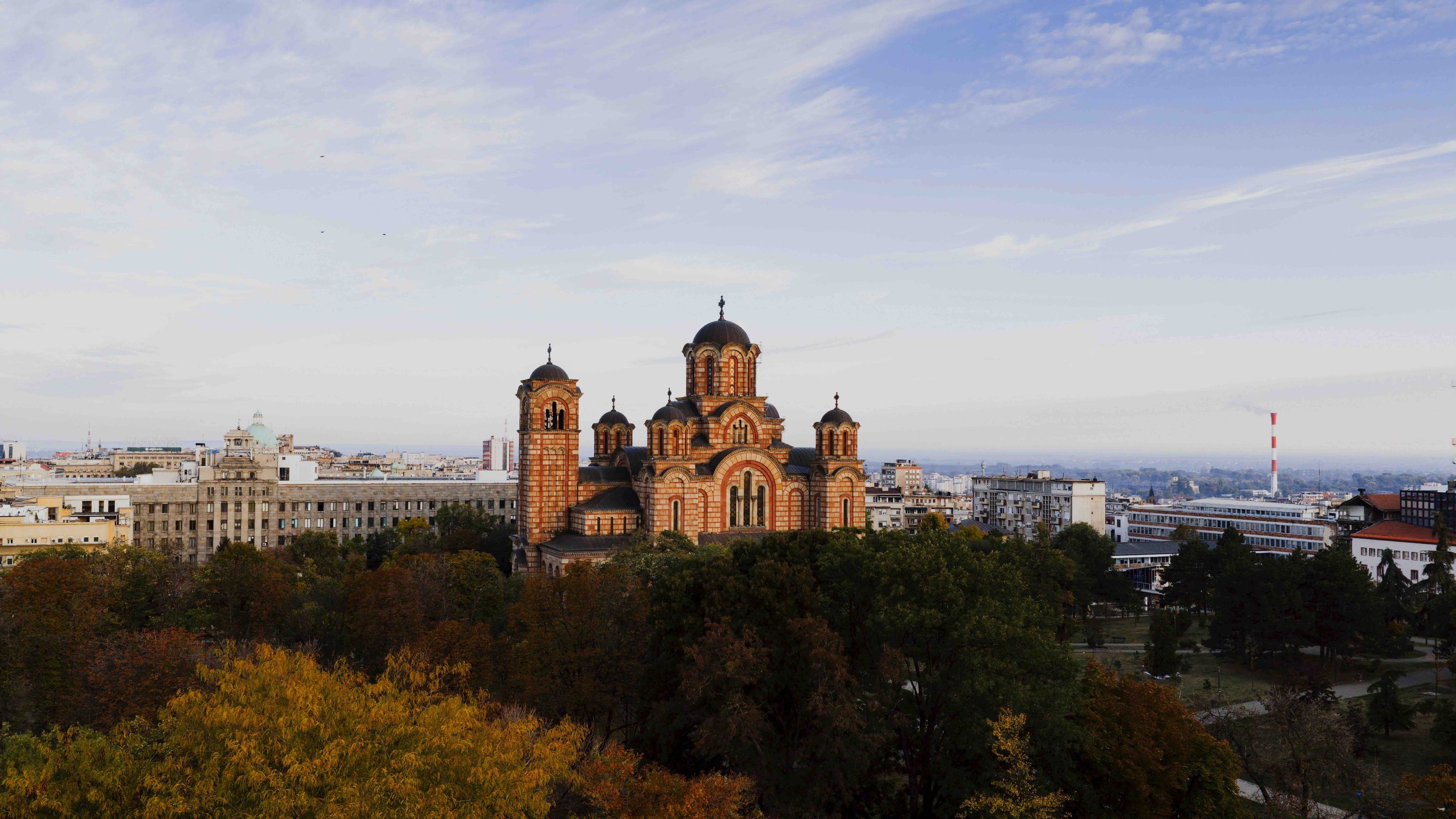 Scenic travel destination in Serbia for visa applicants